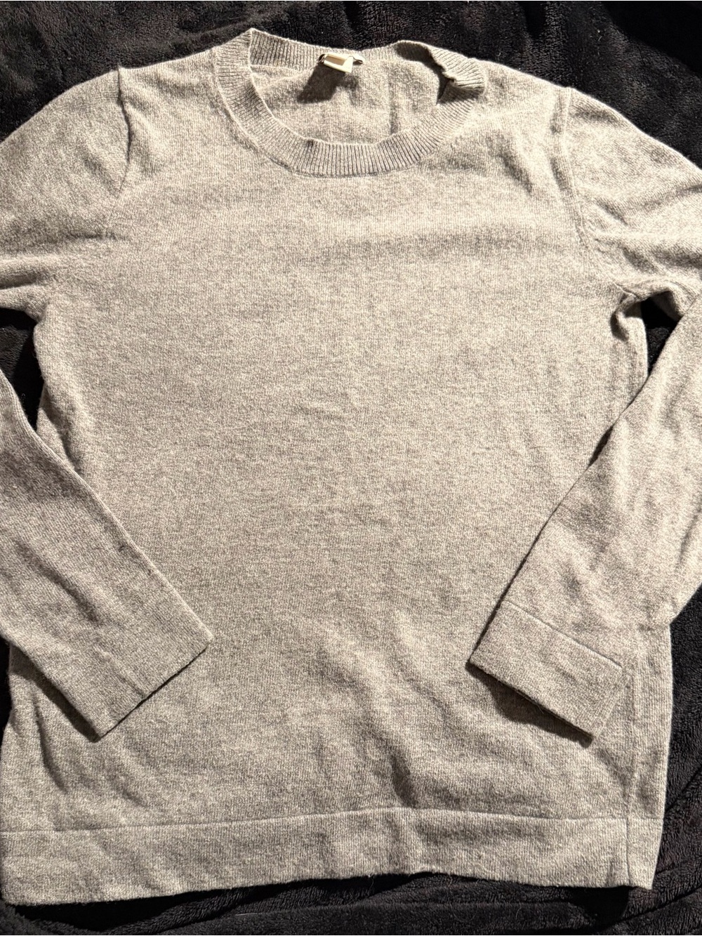 J.Crew Women’s Cashmere Blend Crew Neck Pullover Sweater Long Sleeve XS GUC
